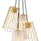 Designers Fountain Liana 4-Light Brushed Gold Glam Statement Chandelier for Foyers and Entryways D328M-4CH-BG - alternate 9